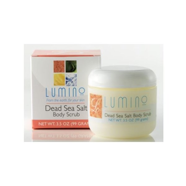 Lumino Wellness Dead Sea Salt Scrub - 3.5 Ounce