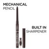 L'Oreal Paris Makeup Infallible Never Fail Original Mechanical Pencil Eyeliner with Built in Sharpener, Brown, 0.008 oz.