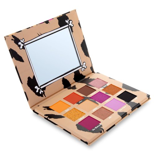 MAD Beauty Warner Brothers The Flintstones Eyeshadow Palette, Travel Ready, Metallic Shimmers, Pressed Glitter, Great Gift
