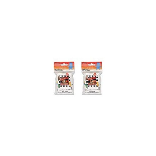 Arcane Tinmen Small Board Game Card Sleeves – 44mm x 68mm – Bundle of 2 – 200 Sleeves Total