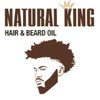 Natural King Pro-growth Castor Hair & Beard Oil 7.1 oz and 2.5 oz. Travel Size (2-PC Set)