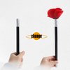 Stick to Rose+Flower Magic Tricks Flowers Appearing Close up Street Stage Magic Props,Easy Magic Trick Toys Show Performance Prop Funny Toys for Adults Kids