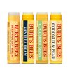 Burt’s Bees Holiday Gift, 4 Lip Balm Stocking Stuffer Products, Beeswax Bounty Assorted Set - Original Beeswax, Vanilla Bean, Cucumber Mint & Coconut Pear (Old Verison)