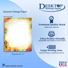 Autumn Foliage Letterhead Printer Paper, 80 sheets