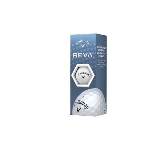 Callaway REVA Golf Balls (one dozen) (2023 Version, White)