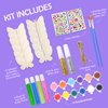 Yrinfay Glow in The Dark Butterfly Painting Kit, Teen Girl Gifts for 6-8 8-10 Year Old, Arts and Craft Kit for Kids Age 7 8-12, Toys for Boy & Girls 5-7 8 9 10 11 12