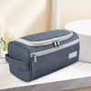 Pantheon Men's Toiletry Bag - Travel Toiletry Bag Wash Bag Hanging Dopp Kit Shaving Kit for Bathroom Shower - Mens Travel Bag Hanging Toiletry Organizer Toiletry Kit for Traveling (Blue)