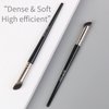 ENZO KEN Small Nose Contour Brush, Angled Concealer Brush Under Eye, Concealer Brush, Angle Concealer Brush, Small Concealer Brushes, Contour Nose Brush, Concealer Angled Brush - Black, 8M01