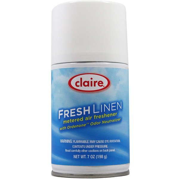 Claire Manufacturing Fresh Linen Air Freshener & Deodorizer, Hazy, 7 Oz