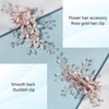 Generic Rhinestone Bridal Hair Pins, Rhinestone Wedding Headpieces for Bridesmaids, Flower Girl Hair Accessories, gold