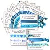 Bride Tribe Hair Tie Cards. to Have and to Hold, Your Hair Back. Help Me Tie The Knot. Bachelorette, Wedding Shower, Party Favors for Bridesmaids (Pack of 12, Blue)
