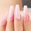 AIMEILI Transparent Jelly Milky White Sheer Pink Nude Gel Polish Kit, Soak Off Sheer Gel Nail Polish Set Of 12pcs X 8ml - Kit Set 3