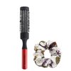 Turbo Power Hair Brush 1" Magnesium Thermic Booster Z.31 and Goomee Scrunchie (Bundle)