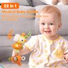 Baby Teething Toys - Baby Teethers Newborn Infant Sensory Chew Toys - Montessori Developmental Teething Toy for Babies 3-6-9-12-18 Months Girl Boy Gifts - Giraffe Toddler Travel for 1 2 3 One Year Old