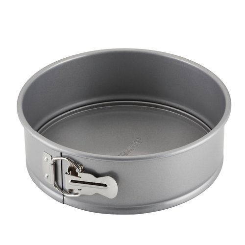 Farberware Bakeware Springform Baking Pan, Round Nonstick Cheesecake Pan - 9 Inch, Gray