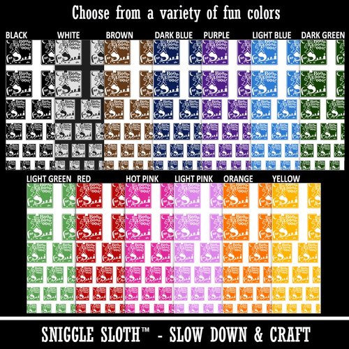 Ghost Boo Jeering Halloween Temporary Tattoo Water Resistant Fake Body Art Set Collection - Yellow (One Sheet)