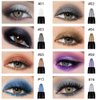 Kaely 8Pcs Cream Eyeshadow Brightener Stick Set for Eyes,Pearl White Black Gray Khaki Royal Blue Vioiet Purple Silver,Halloween Makeup,Shimmer Waterproof Eye Shadow Pencil Crayon,sombras para ojos 01