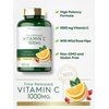 Carlyle Vitamin C 1000mg | Timed Release | 120 Vegetarian Caplets | with Rose HIPS | Non-GMO & Gluten Free Supplement