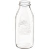 Bormioli Rocco Quattro Stagioni Preserving 1L Round Clear Glass Jug, Flasche 1.0 Liter, Transparent
