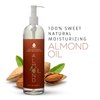 Pursonic 100% Natural Sweet Almond oil- for Aromatherapy, Essential oils, Moisturizing, and Massage