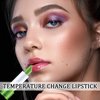 4 Pack Aloe Vera Color Changing Lipstick Set,Magic Temperature Color Change Lip Gloss Makeup Set,Waterproof Tinted Lip Balm Moisturizer,Long Lasting Nutritious Moisturizing PH Mood Lipstick for Women