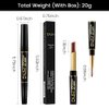 evpct 1Pcs Dark Deep Brown Matte Lip Liner and Lipstick Combo Set Kit for Women, DNM Magic Neutral Lipstick 24 Hours Original Lipstick and Lips Liner Pencil Stain Gloss Makeup Long Lasting Waterproof