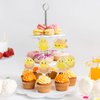 Chick Dessert Cupcake Topper,18pcs Farm Animal Baby Shower Children Birthday Party Decorations,Little Chick Sign Kids Easter Party Favors