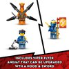 LEGO® NINJAGO® Jay’s Thunder Dragon EVO 71760 Building Kit Playset for Ages 6;Posable Dragon Toy