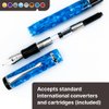 Conklin Duragraph Fountain Pen Ice Blue - Stub Nib, Premium Writing Instrument for Calligraphy & Signatures