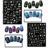 TailaiMei 15 Sheets Halloween Nail Stickers Glow in The Dark, Fluorescent Design Nail Decals, Self-Adhesive DIY Nail Art Tips for Women Manicure