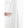 Floroom Wedding Arch Draping Fabric 2 Panels 20Ft White Chiffon Fabric Drapes Arbor Drapery Wedding Ceremony Reception Swag Decorations