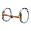 Weaver Leather Eggbutt Snaffle Bit , Stainless Steel, 5"