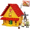 Cowardly Dog House Building Set, Courage Dog House Building Toy with Lights, Compatible with Lego, Girls and Boys Ages 6+ (613 PCS)