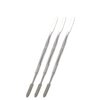 OdontoMed2011® Lot of 3 Pieces Stainless Steel Cosmetic Makeup Spatula Double' & Stirring Rod Tool Set
