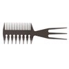 Hair Rake Comb, Fish Bone Hair Comb,Portable Men Oil Hair Hairdressing Comb,Wide Tooth Long Handle Hairstyle Comb,Oil Hair Styling Tool,Anti Static (2)