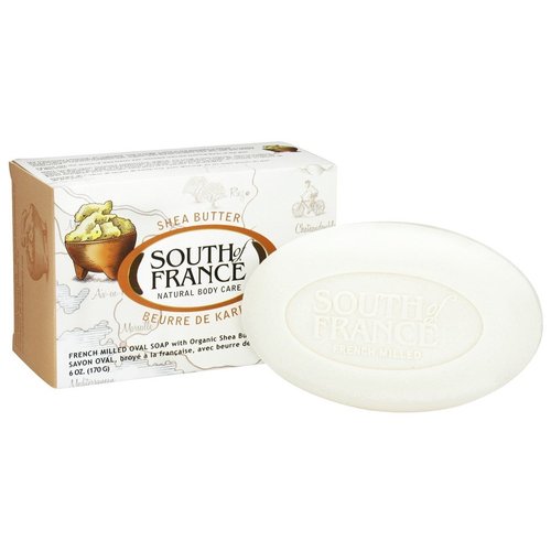 South Of France Natural Bar Soap, Shea Butter, 6 Ounce