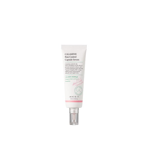 AXIS-Y CALAMINE Pore Control Capsule Serum | 50ml / 1.69 fl. Oz. | Pore Minimizer | Pore Skin Care | Pore Tightening Serum | KBeauty