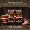 kowkis Chest Monster Dragons & Treasures Building Block Set,Dragons Board Game Mimic Treasure Chest Monster Building Block Model Toy for Adult,Collection Toy Gifts for Fans Friend(560 pcs)