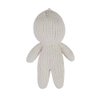PATYGR 19 Pcs Voodoo Dolls Set with Creepy Doll Halloween Scray Ghost Plush Pin Holder Horror Unique Funny Christmas Ornaments Fidget Toys Gift(Knitwear,White)