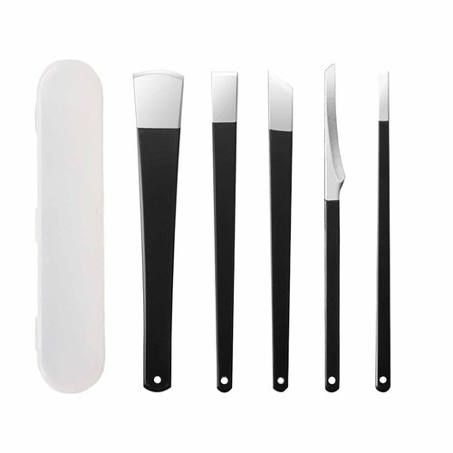5 PCS Pedicure Shavers Set?Professional Foot File Dead Hard Skin Feet Heel Cuticle Callus Shaver Foot for Beauty Salon