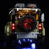 Light Kit Designed for Land Rover Defender Building Blocks Model - Led Light kit Compatible with Lego 42110 Toy Model (NOT Included The Model) (RC Version)