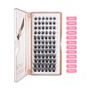 VieVie Lash Clusters 72pcs DIY Eyelash Extension Lashes, 9-16mm Mix Individual Eyelashes, Natural Look DIY Lash Extension (Cluster 04)