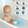 HEMRLY Baby Bath Toys for Kids Ages 1-3 4-8, Rechargeable Whale Bath Toy Sprinkler, Light Up Bath Toy Toddlers 2-4, Infant Bathtub Toys, Baby Gifts