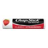 ChapStick Classic Skin Protectant Flavored Lip Balm Tube, Strawberry Flavor, 0.45 Ounce