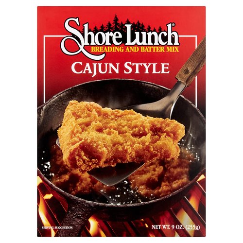 Shore Lunch Fish Breading Batter Mix, Cajun Style, Pack of 3