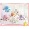 JOSON Cute Octopus Plush Toys, Soft Octopus Stuffed Animals, Girls and Boys Adult Birthday (16 Inch, Pink)