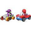 Hot Wheels RacerVerse Toy Cars 2-Pack, Set of 2 Die-Cast Vehicles with Character Driver, Optimized for Track Performance : Spider Man & Green Goblin
