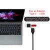 7PETAL Multifunction 5in1 Fast Sync Charger Cable, Interchangeable 2in1 USB A/C to 3in1 Lightn/Type C/Micro USB Cable Compatible with Mobile Phone