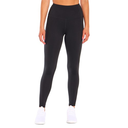 Marika Women's Olivia High Rise Tummy Control Legging, Black, Small