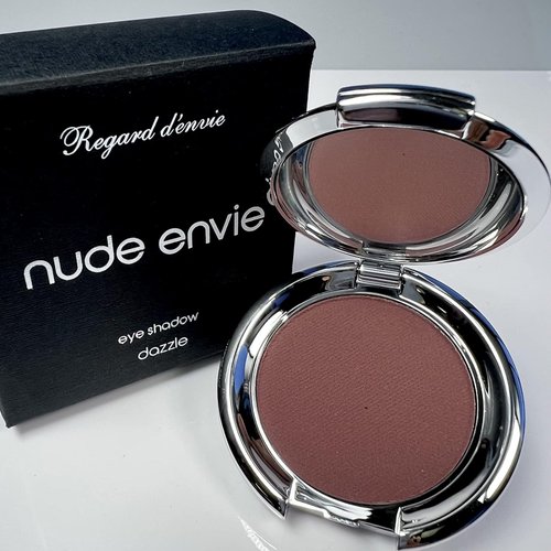 nude envie Regal Plum Shade Eye Shadow Certified Vegan Cruelty-Free – Highly Pigmented Silky-Smooth Long-Lasting Eyeshadows (Dazzle)